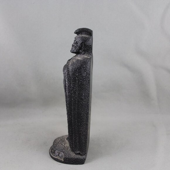 Vintage Tiki Figurine - King Kamehameha by Coco Joe - Made with Lava - Picture 5 of 8